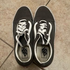 Mens Old Skool Gray Vans - Size 11.5